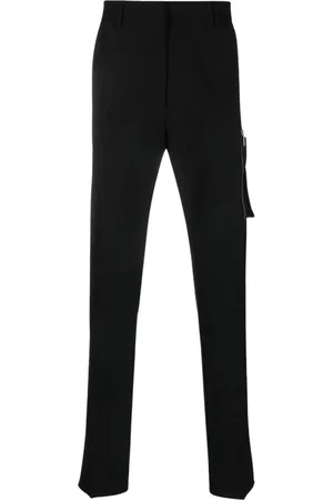 Dsquared2 Spodnie, Mężczyzna, Czarny, S, Bawełna, Bawełniane spodnie typu cygaretki ze stretchem