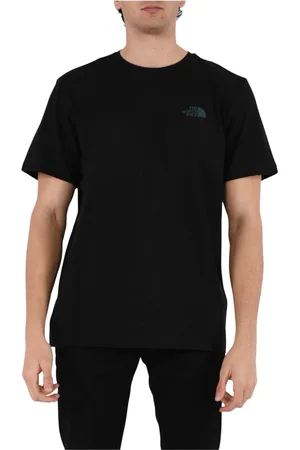The North Face Koszulki, Mężczyzna, Czarny, M, Bawełniany T-shirt z nadrukiem