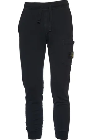 Stone Island Spodnie, Mężczyzna, Czarny, XL, Czarne Spodnie Jogger Ostateczny Komfort Styl