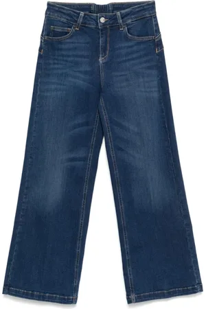 Liu Jo Jeansy, Kobieta, Niebieski, W26, Bawełna, Jeansyy Dark Distressed