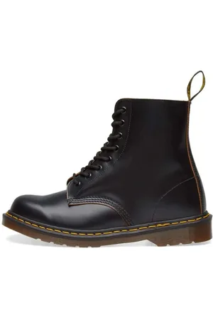 Dr. Martens Buty, Mężczyzna, Czarny, 37 EU, Skóra, Ręcznie Robione Buty Vintage 1460