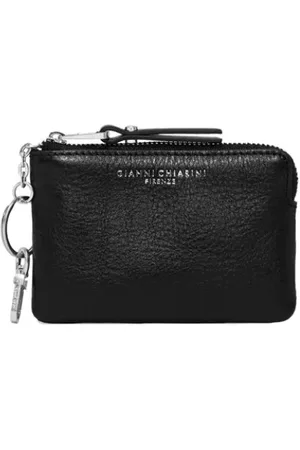 Gianni chiarini Akcesoria, Kobieta, Czarny, ONE SIZE, Stylowe Portfele i Etui na Karty