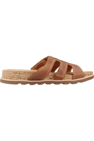 Clarks Buty, Kobieta, brązowy, 39 EU, Klapki Yacht Coral