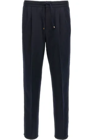 Brunello Cucinelli Spodnie, Mężczyzna, Niebieski, S, Eleganckie niebieskie spodnie