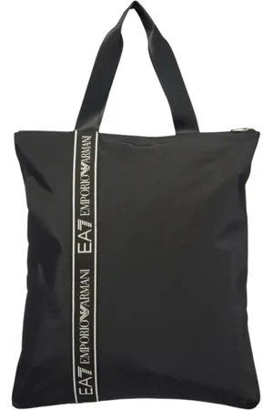 EA7 Torebki, Kobieta, Czarny, ONE SIZE, Poliester, Casualowa torba typu tote