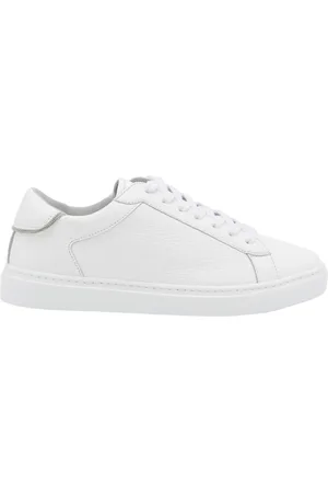Fabiana Filippi Buty, Kobieta, Biały, 38 EU, Skóra, Skórzane Sneakersy