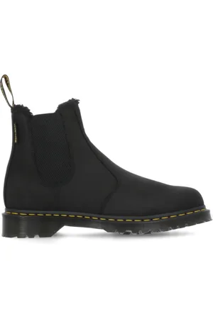 Dr. Martens Buty, Mężczyzna, Czarny, 41 EU, Skóra, Czarne Skórzane Botki