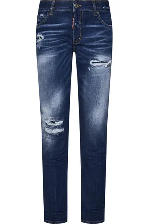 Dsquared2 Jeansy, Kobieta, Niebieski, 3XS, Bawełna, Jennifer Jeansy