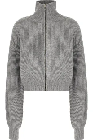 Sportmax Swetry, Kobieta, Szary, M, Wełna, Cardigan