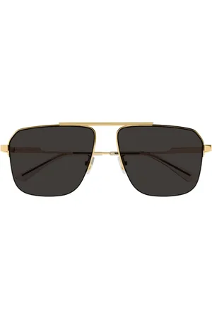 Bottega Veneta Akcesoria, unisex, Żółty, ONE SIZE, Okulary przeciwsłoneczne Caravan