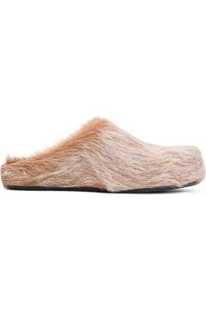 Marni Buty, Kobieta, Beżowy, 36 EU, Skóra, Fussbett Sabot