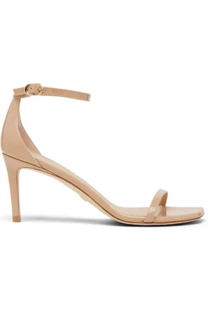 Stuart Weitzman Buty, Kobieta, Beżowy, 36 EU, Skóra, Nudistcurve 75 Sandal
