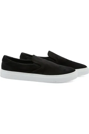 Diemme Buty, Mężczyzna, Czarny, 41 EU, Zamsz, Czarne wsuwane sneakersy z zamszu