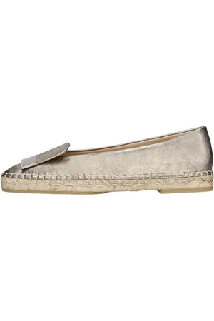 Sergio Rossi Buty, Kobieta, Szary, 38 EU, Płaskie buty Szare