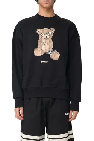 BARROW Bluzy, Mężczyzna, Czarny, XL, Bluza Polarowa dla Stylowego Komfortu