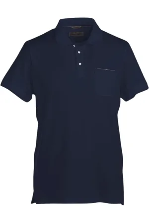 MOORER Koszulki, Mężczyzna, Niebieski, 4XL, Knitwear