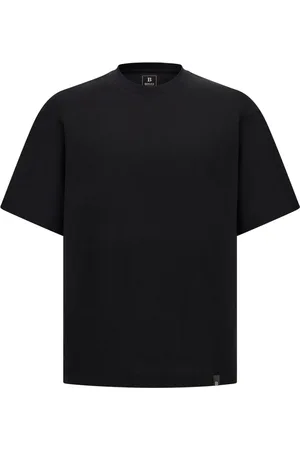 Boggi Milano Koszulki, Mężczyzna, Czarny, 2XL, Bawełna, Oversized T-shirt