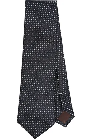 CANALI Akcesoria, Mężczyzna, Niebieski, ONE SIZE, Luksusowy jedwabny krawat