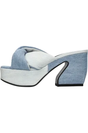 Sergio Rossi Buty, Kobieta, Niebieski, 38 EU, Sandały Niebieskie