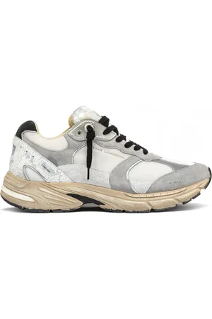 Crime london Buty, Mężczyzna, Szary, 40 EU, Zamsz, Szare sneakersy z zamszu z efektem spękania