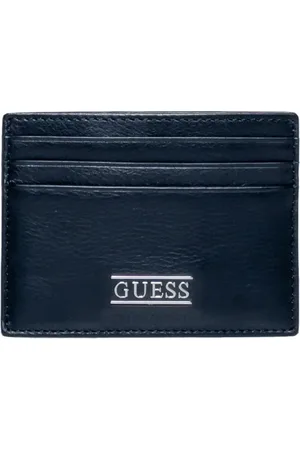 Guess Akcesoria, Mężczyzna, Czarny, ONE SIZE, Skóra, Klasyczny skórzany portfel
