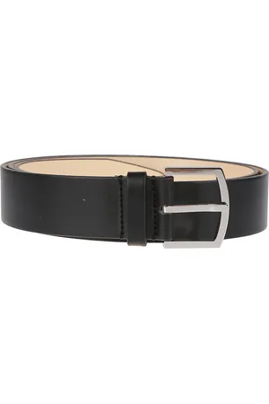 Dsquared2 Akcesoria, Mężczyzna, Czarny, 105 CM, Skóra, Pasek z klamrą Night City