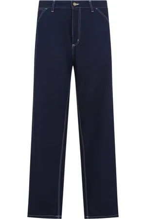 Carhartt Jeansy, Mężczyzna, Niebieski, W31, Bawełna, Jeansyy Straight