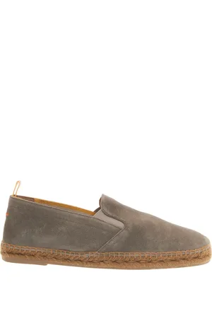 Castaner Buty, Mężczyzna, Szary, 42 EU, Zamsz, Szare zamszowe espadryle