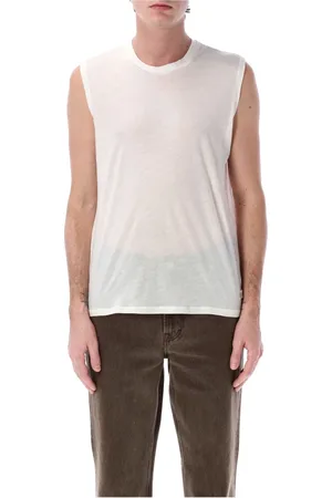 OUR LEGACY Koszulki, Mężczyzna, Biały, M, Oddychający Tank Top