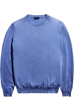 FAY Bluzy, Mężczyzna, Niebieski, S, Stylowa Bluza