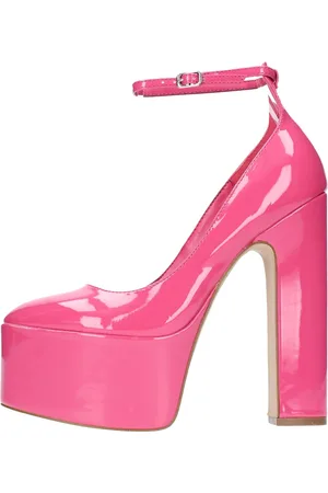 Steve Madden Buty, Kobieta, Różowy, 39 EU, Ecopelle Dècolletè z obcasem na platformie 6 cm