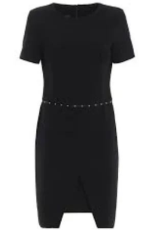 Emporio Armani Sukienki, Kobieta, Czarny, XL, Sukienka Nero