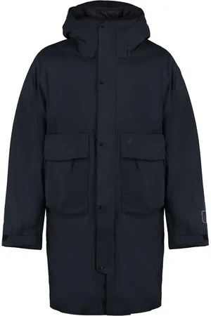 C.P. Company Płaszcze, Mężczyzna, Niebieski, M, Parka z kapturem Metropolis Series Gore-Tex 3L Infinium
