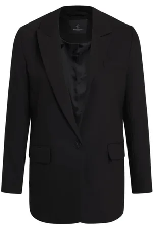 Bruuns Bazaar Kurtki, Kobieta, Czarny, XL, Oversized Blazer