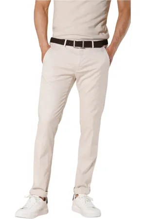 Masons Spodnie, Mężczyzna, Beżowy, XS, Bawełna, Spodnie Chino Torino Summer Color
