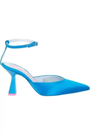Chiara Ferragni Buty, Kobieta, Niebieski, 36 EU, Satyna, Satynowe szpilki