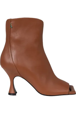 Patrizia Pepe Buty, Kobieta, brązowy, 39 EU, Eleganckie Slip-Ony z Kwadratowym Nosem