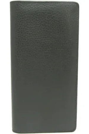 LOUIS VUITTON Pre-owned, Mężczyzna, Czarny, ONE SIZE, Skóra, Pre-owned skórzane portfele