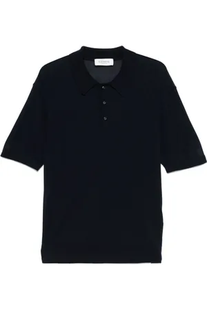 LANEUS Koszulki, Mężczyzna, Niebieski, XL, Casual T-shirt w kolorze niebieskim