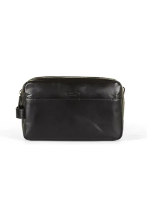 Howard London Torebki, Mężczyzna, Czarny, ONE SIZE, Skóra, Washbag
