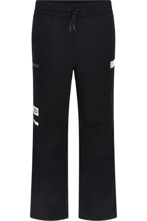 Guess Spodnie, Mężczyzna, Czarny, XL, Spodnie Cargo Czarne z Szerokimi Nogawkami