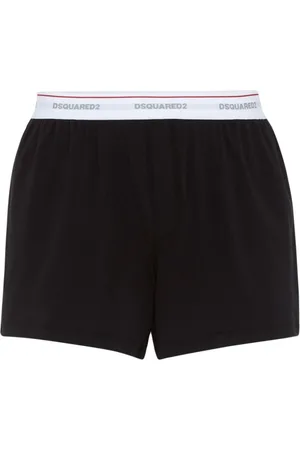 Dsquared2 Bielizna, Kobieta, Czarny, M, Bawełna, Majtki bokserskie
