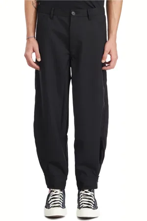 Comme des Garçons Spodnie, Mężczyzna, Czarny, M, Wełna, Wełniane Spodnie