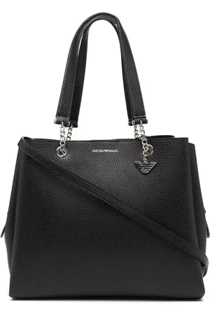 Emporio Armani Torebki, Kobieta, Czarny, ONE SIZE, Ciemnoróżowa torba Nero Tote