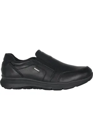 ARA Buty, Mężczyzna, Czarny, 40 EU, Wodoodporne Slip-On Mokasyny - Czarne