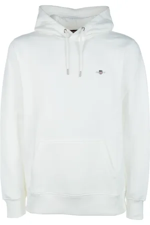 GANT Bluzy, Mężczyzna, Beżowy, XL, Bawełna, Hoodie