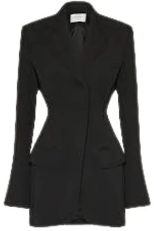 Sportmax Kurtki, Kobieta, Czarny, S, Stylowa Kurtka na Co Dzień