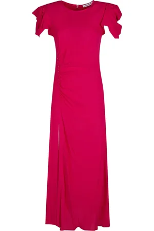 Mar De Margaritas Sukienki, Kobieta, Różowy, M, Elegancka Sukienka Kristel dla Kobiet