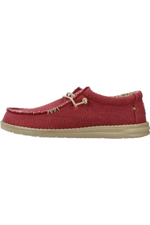 Hey dude Buty, Mężczyzna, Czerwony, 43 EU, Laced Buty