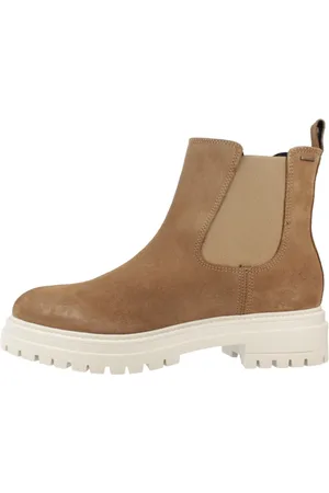 Geox Buty, Kobieta, brązowy, 39 EU, Zamsz, Stylowe botki do kostki